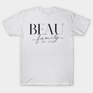 Beau Family EST. 2020, Surname, Beau T-Shirt